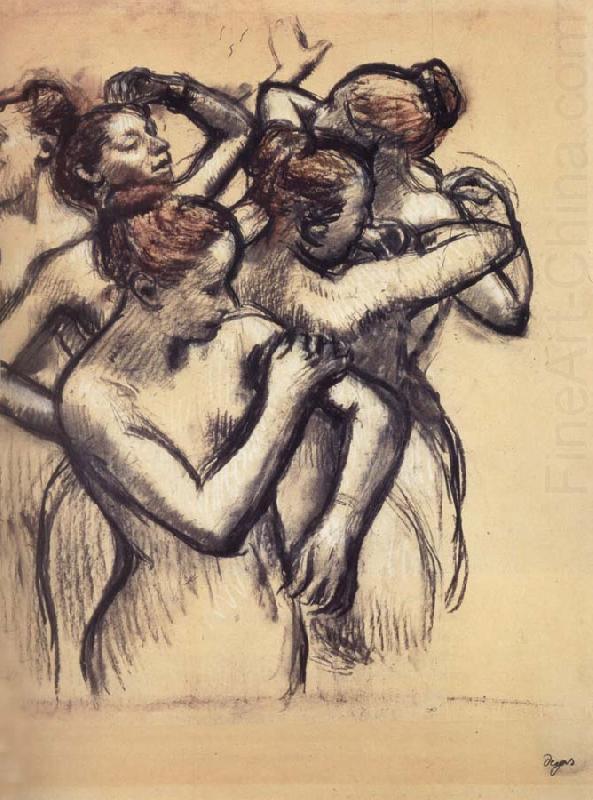 Edgar Degas Dancers,nude Study china oil painting image